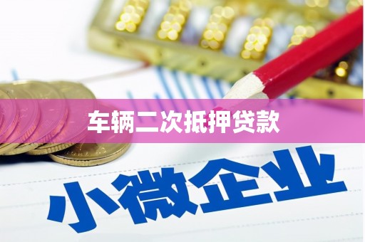 佳县车辆二次抵押贷款