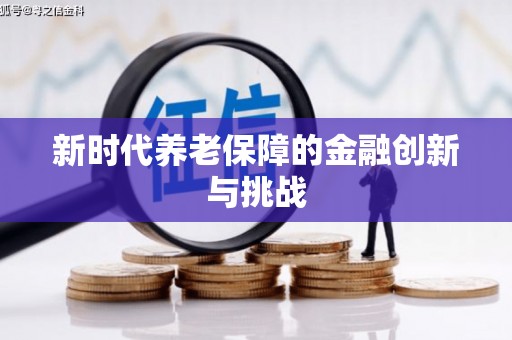佳县新时代养老保障的金融创新与挑战