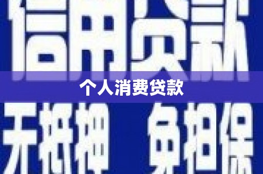 佳县个人消费贷款