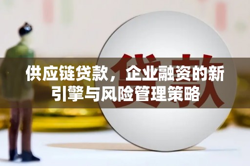 佳县供应链贷款，企业融资的新引擎与风险管理策略