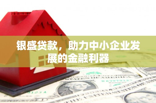 佳县银盛贷款，助力中小企业发展的金融利器
