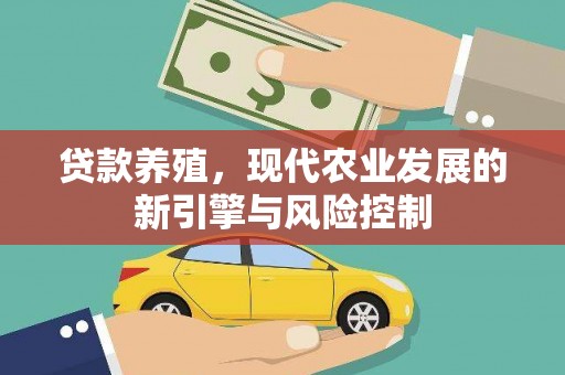 佳县贷款养殖，现代农业发展的新引擎与风险控制