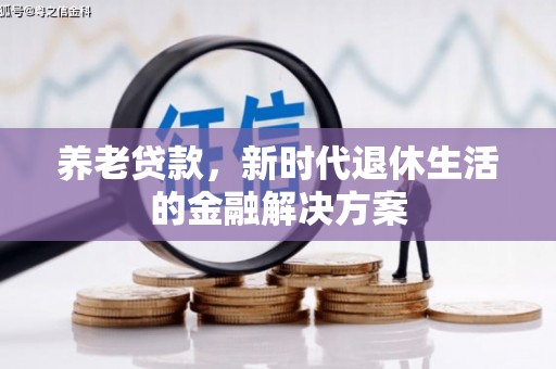 佳县养老贷款，新时代退休生活的金融解决方案