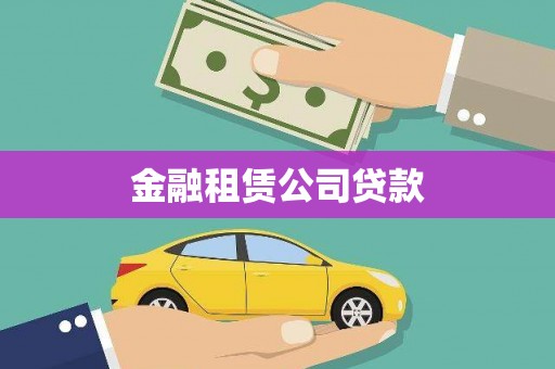 佳县金融租赁公司贷款