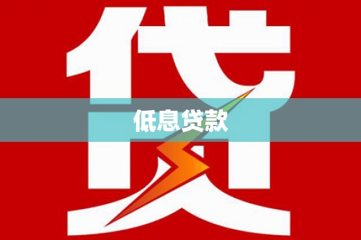 佳县低息贷款