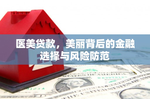 佳县医美贷款，美丽背后的金融选择与风险防范