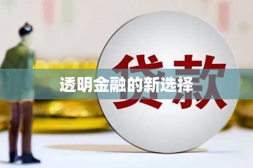 佳县透明金融的新选择
